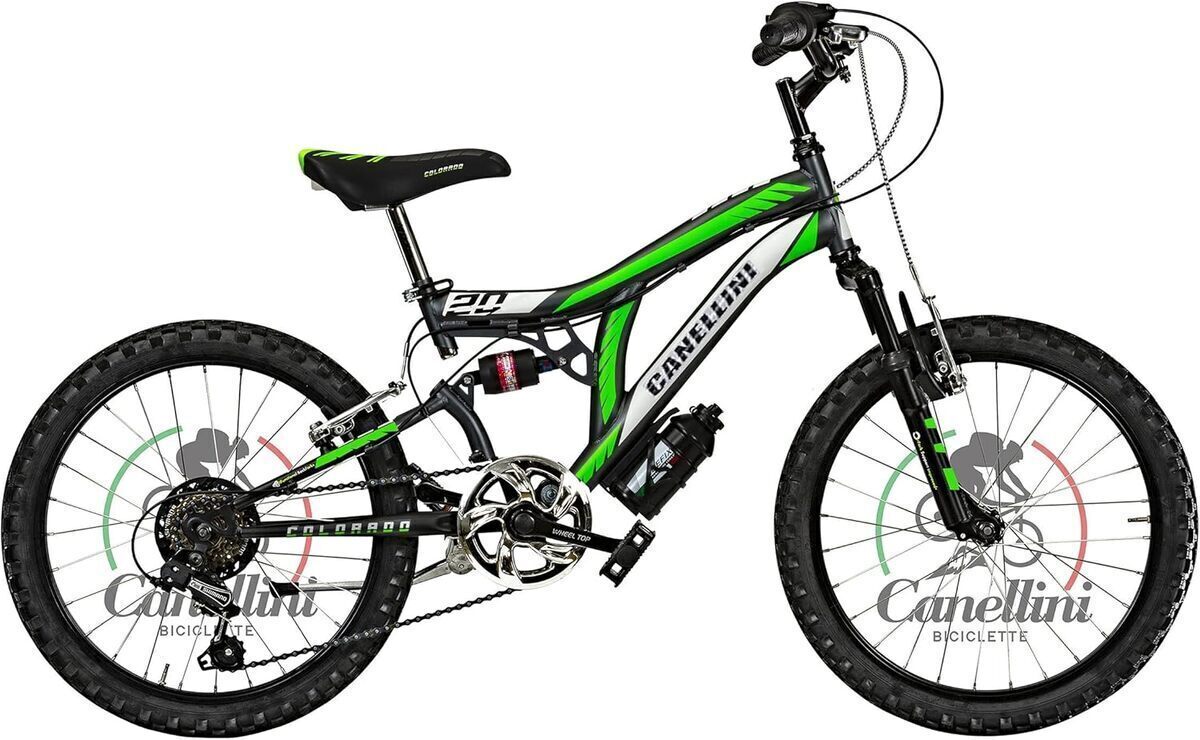 Test du vélo enfant Canellini Full Suspension 20 Colorado