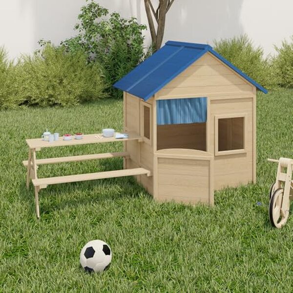 Découvrez notre test détaillé de la cabane Odyssey d'IDMarket : une maisonnette en bois robuste avec table intégrée, idéale pour vos enfants. Avis, caractéristiques et prix.