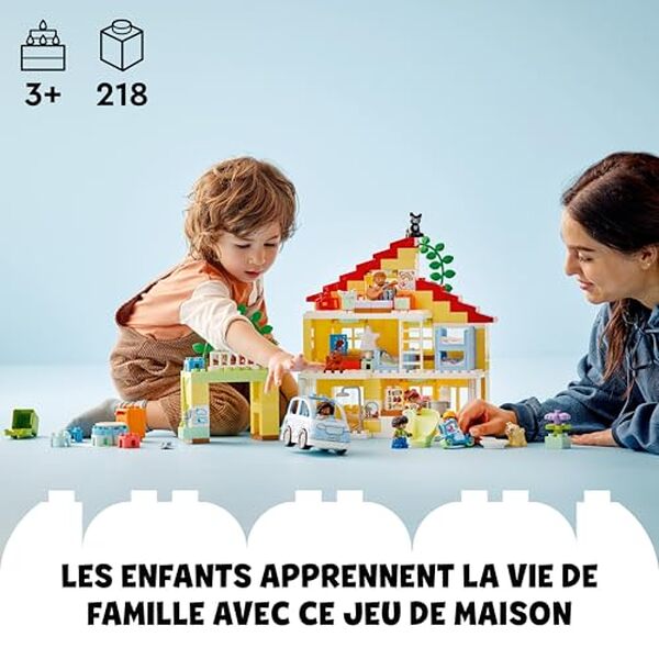 Découvrez notre test détaillé du Lego Duplo 10994, la maison familiale 3-en-1 idéale pour les enfants : caractéristiques, avantages et avis complet. 