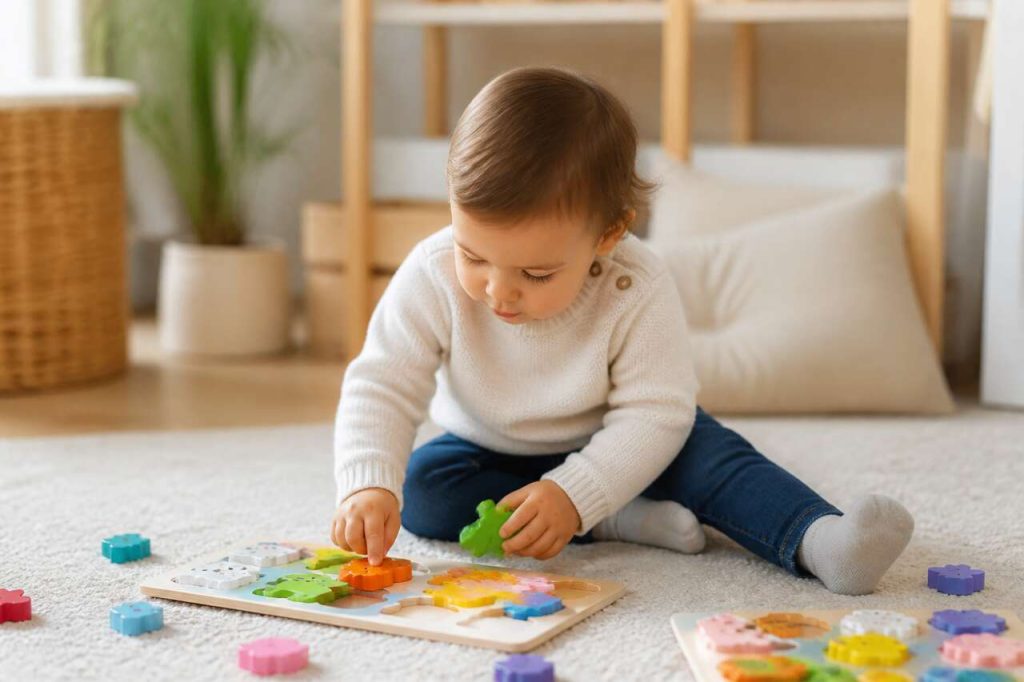 Premiers puzzles pour bébé 15-18 mois : guide et conseils