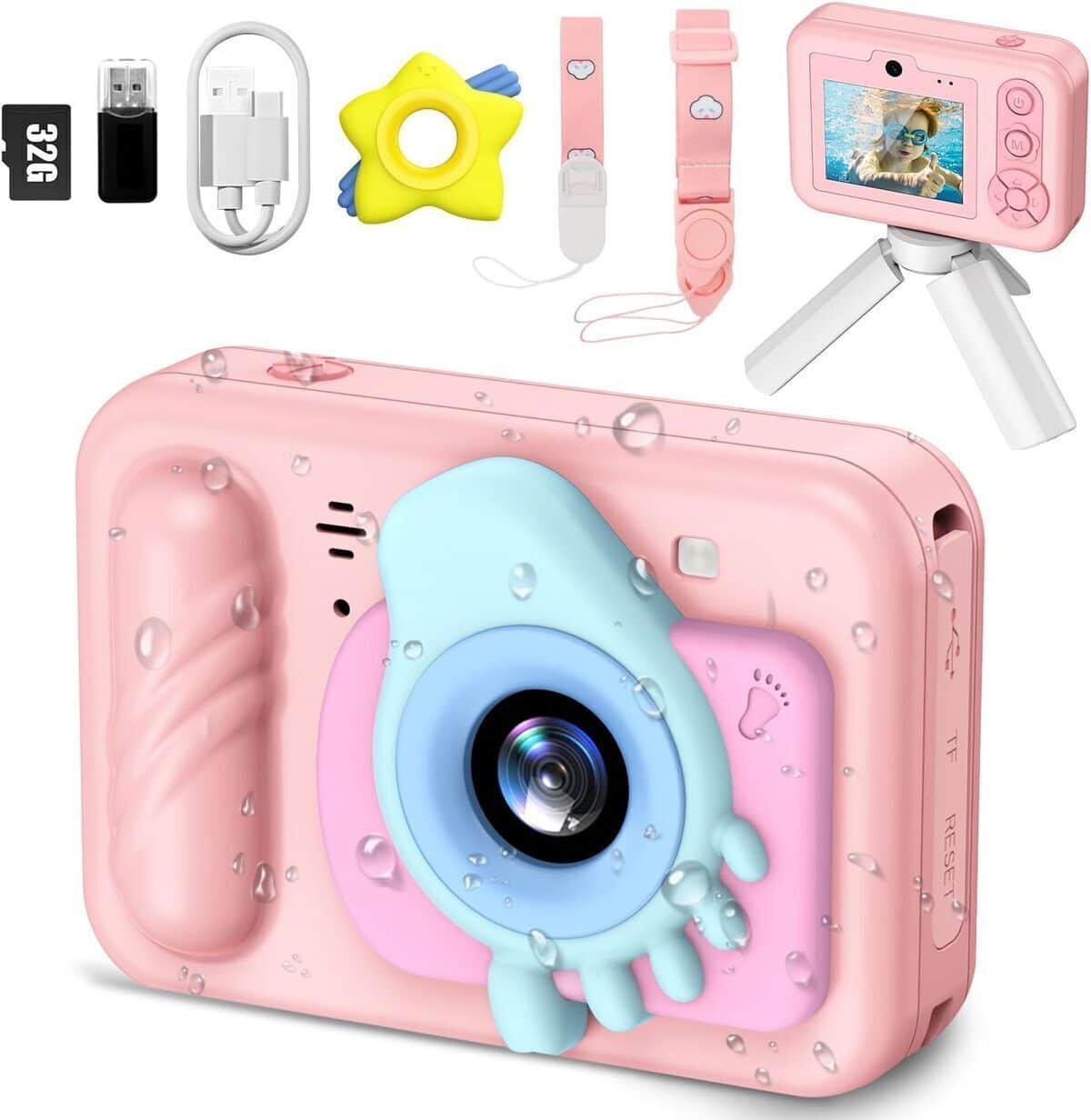 Test : caméra sous-marine étanche HD pour enfants