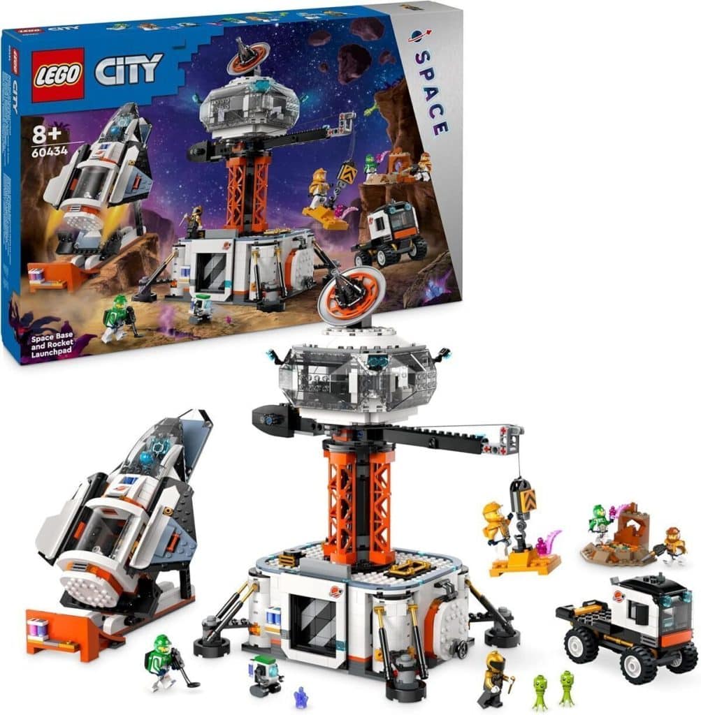 Test du LEGO City station spatiale et base de lancement 60434