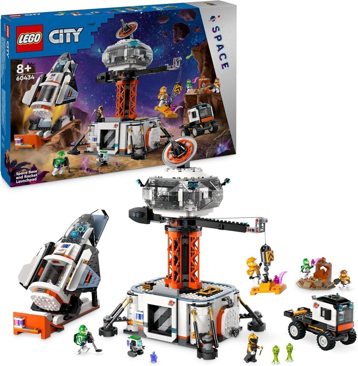 Test du LEGO City station spatiale et base de lancement 60434