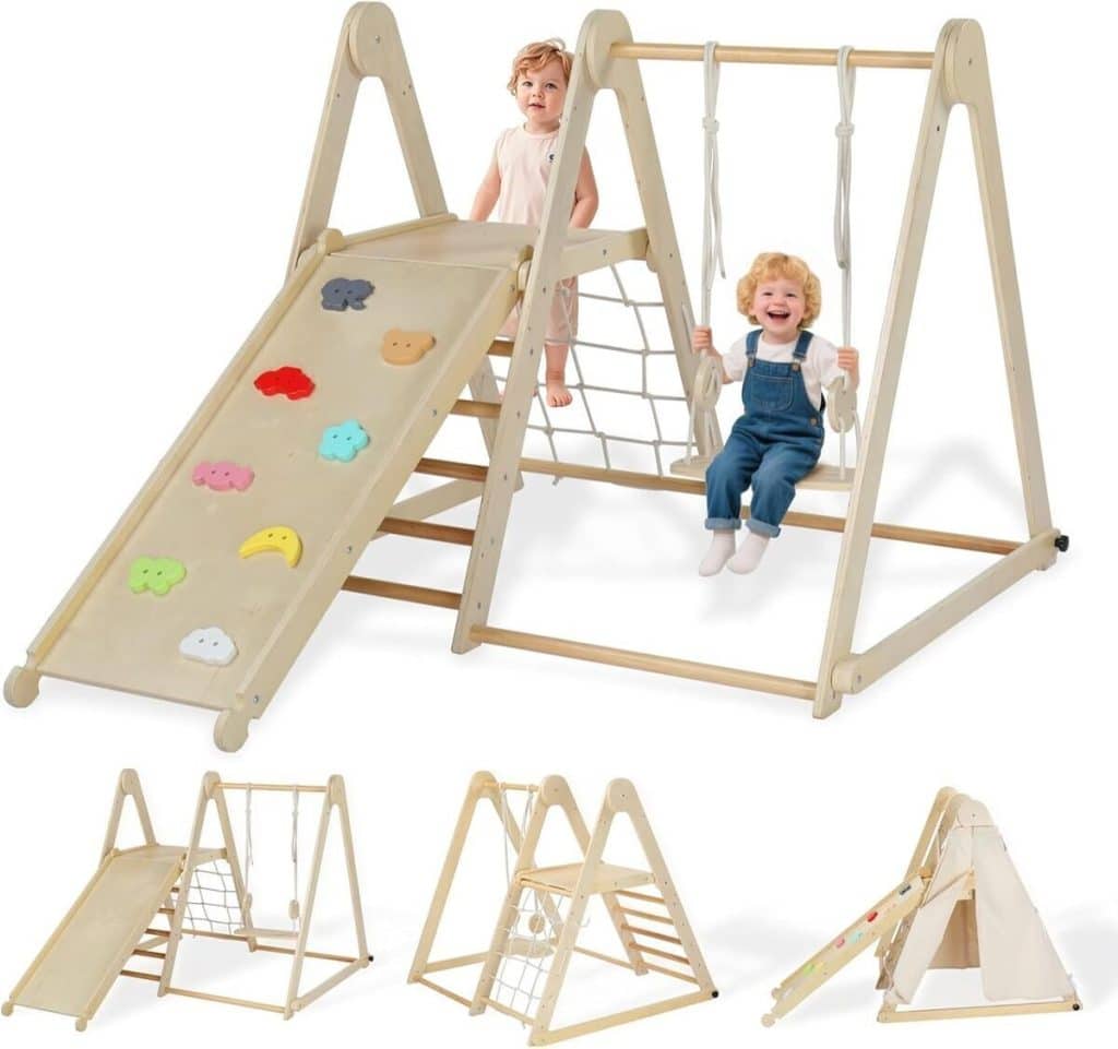 Test : ensemble escalade pliable LEADZM 7 en 1 pour tout-petits