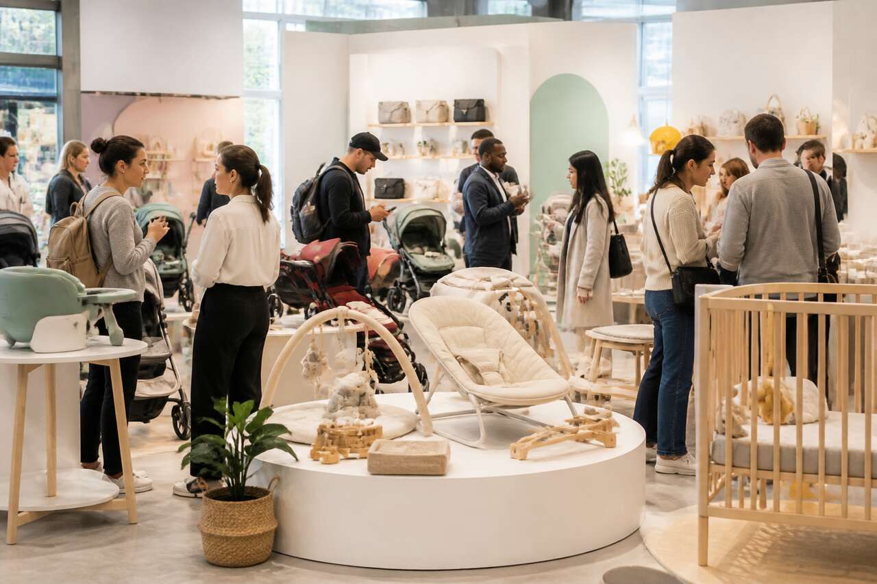 Les dernières tendances produits bébé repérées sur les stands Les dernières tendances produits bébé repérées sur les stands