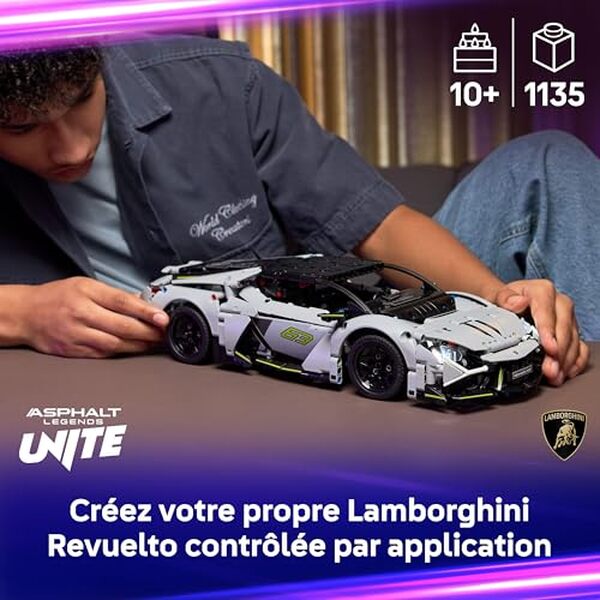 Découvrez notre test détaillé de la Lamborghini Revuelto télécommandée LEGO Technic : performances, qualité de construction et verdict final sur ce modèle premium. 