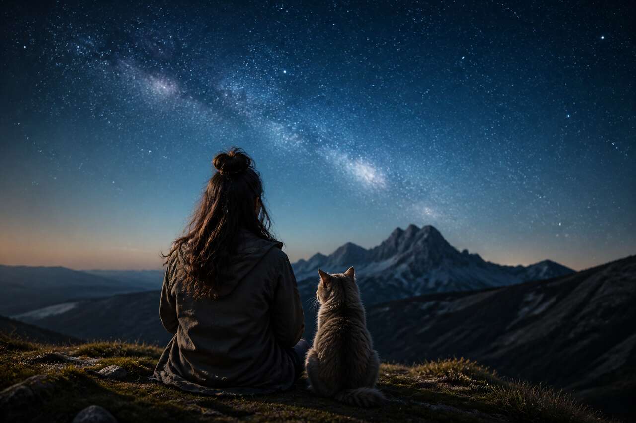 Observer le ciel avec son chat: conseils pratiques et pr&eacute;cautions