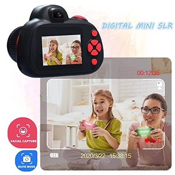 Test détaillé de l'appareil photo Morexinya pour enfants avec écran IPS 2, 4 pouces : caractéristiques, performances et avis complet. 
