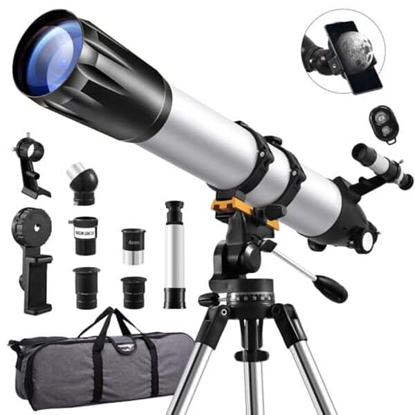 Découvrez notre test détaillé du télescope professionnel 900 mm pour l'observation de la lune et des planètes. Performances, avantages et conseils d'utilisation.