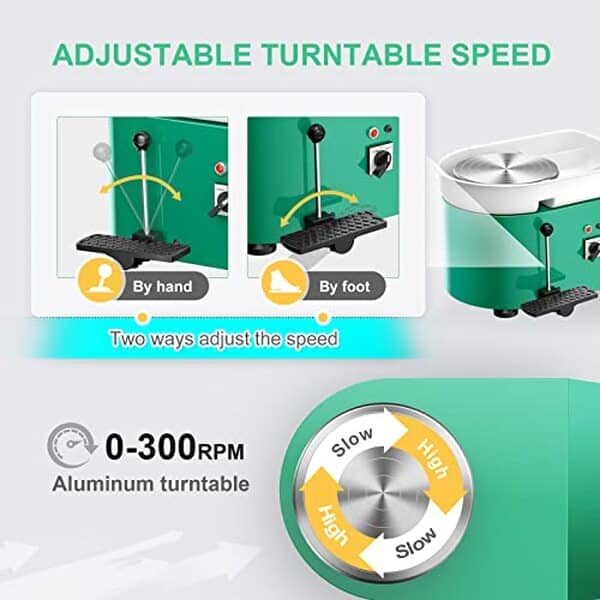Découvrez notre test détaillé du tour de potier électrique Vayotoy 25 cm 350 W : performances, avantages et inconvénients pour choisir votre équipement de poterie. 