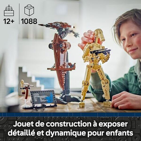 Découvrez notre avis détaillé sur le set LEGO Star Wars 75428 : droïde de combat et speeder. Caractéristiques, prix, qualité et conseils d'achat pour les fans. 