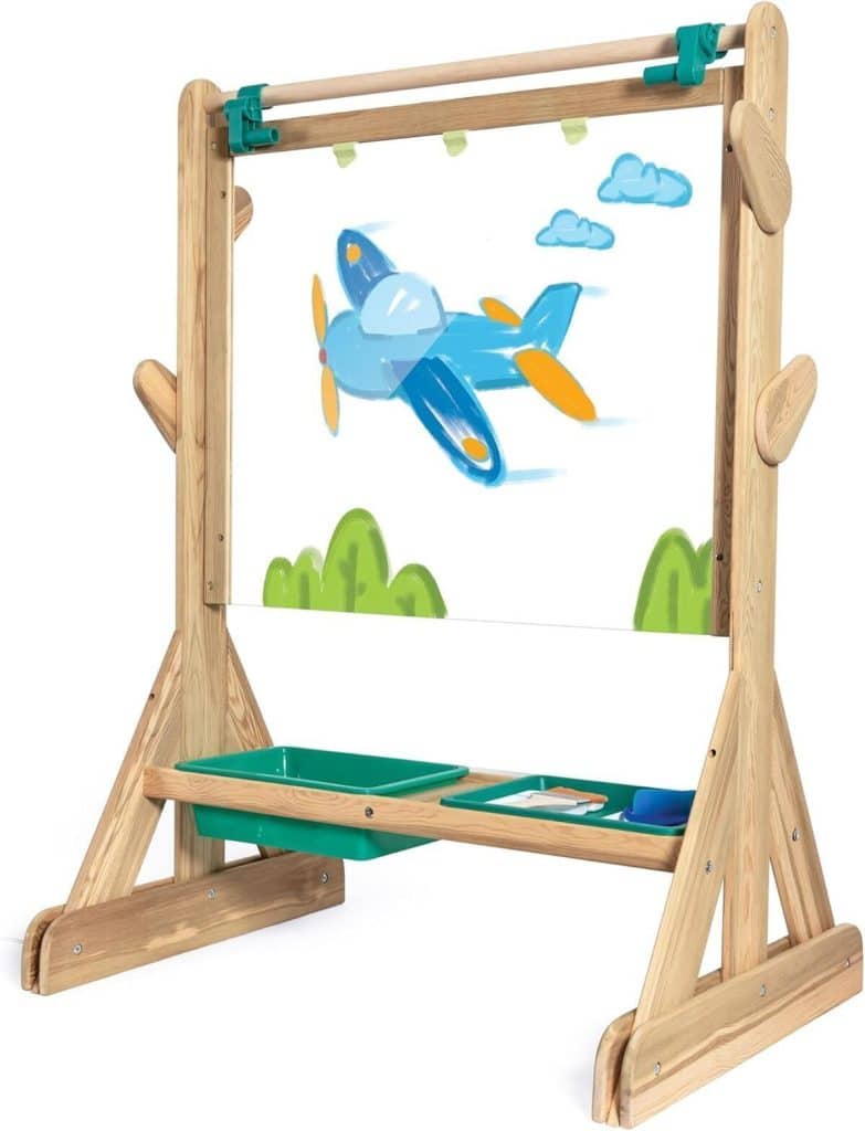 Test du chevalet d'extérieur Hape : idéal pour les enfants dès 3 ans