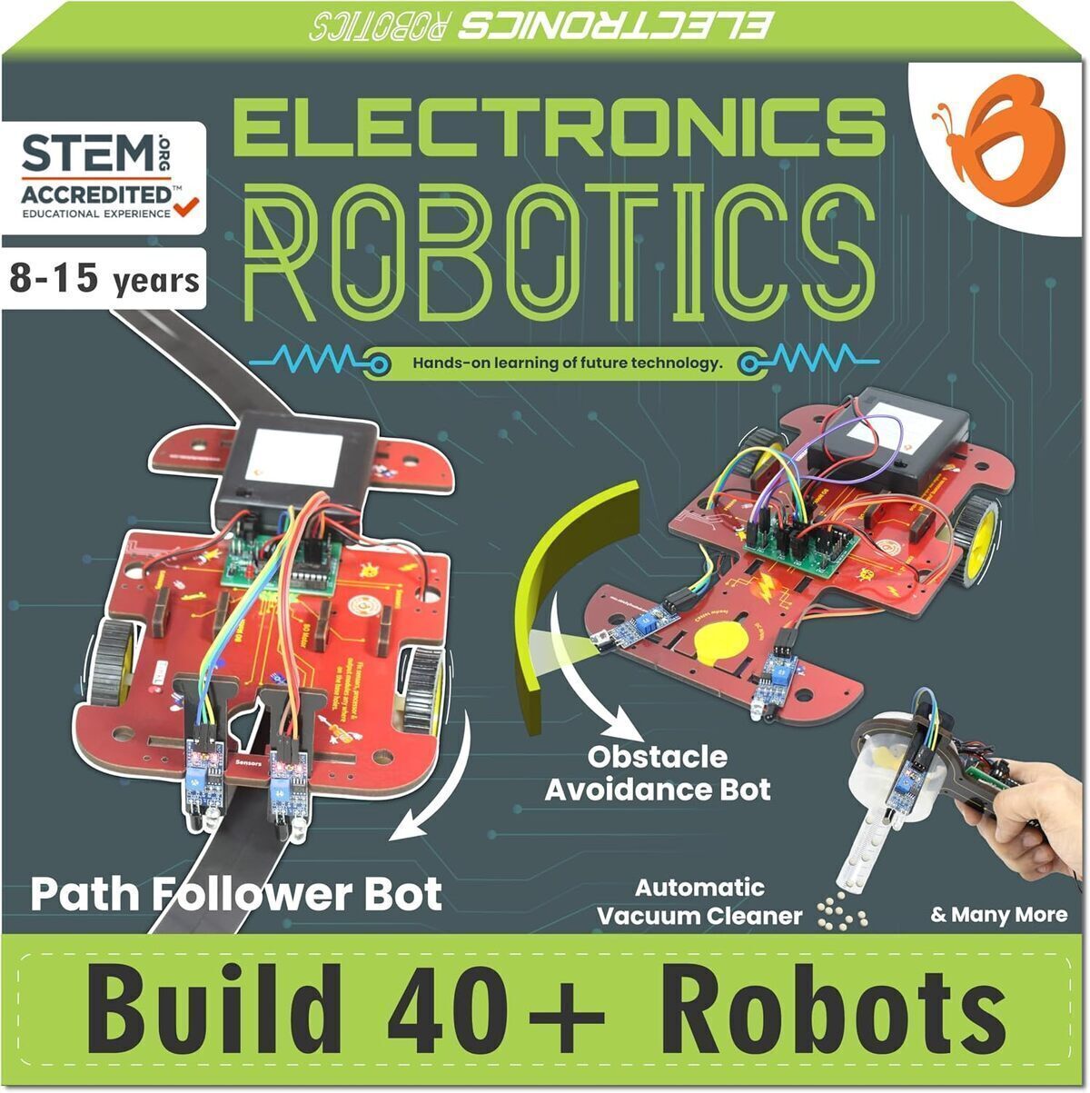 Test du kit de robotique 40 en 1 ButterflyEdufields pour enfants