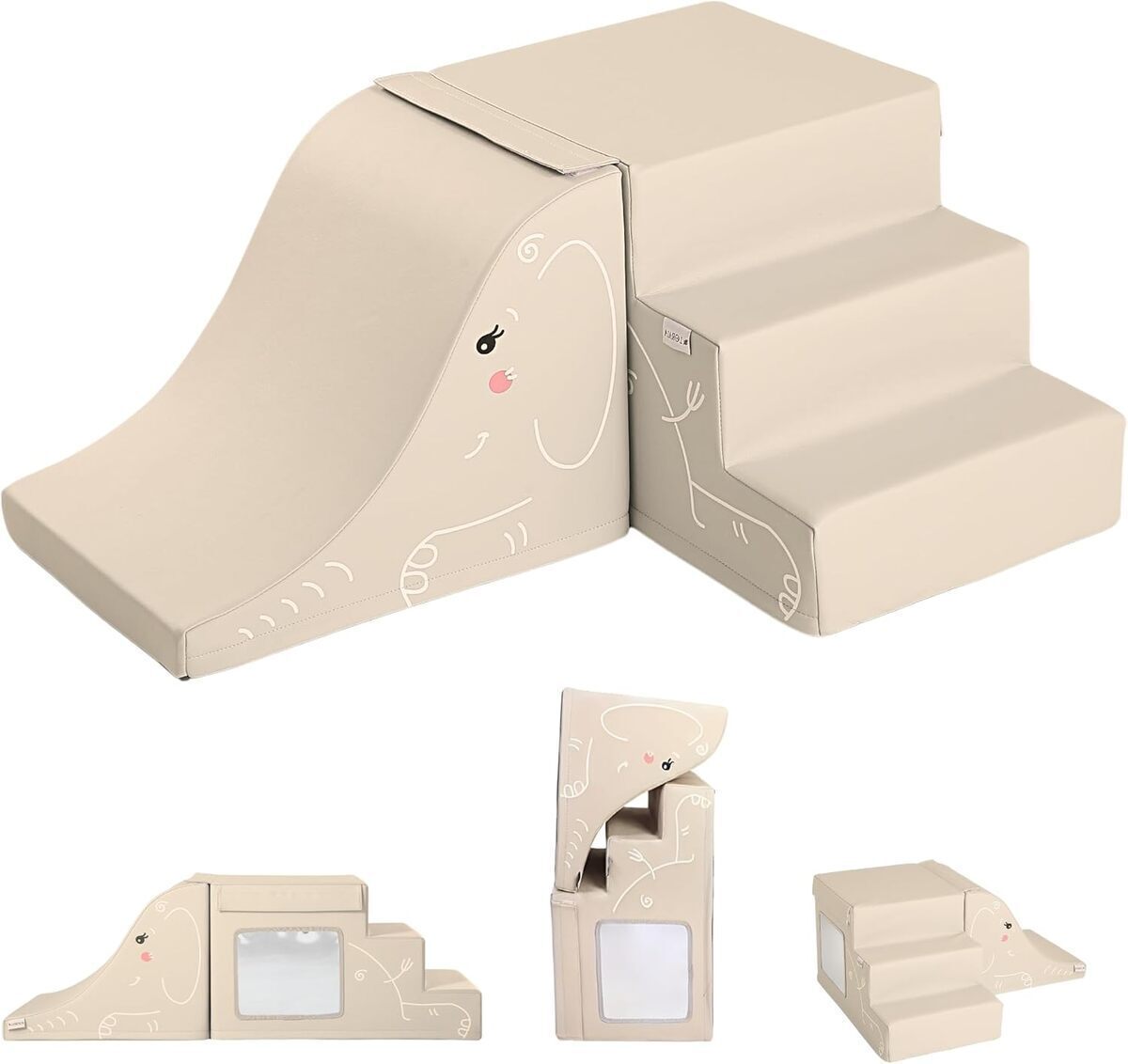 Test du parcours de motricité Loraia : escalade Montessori en mousse