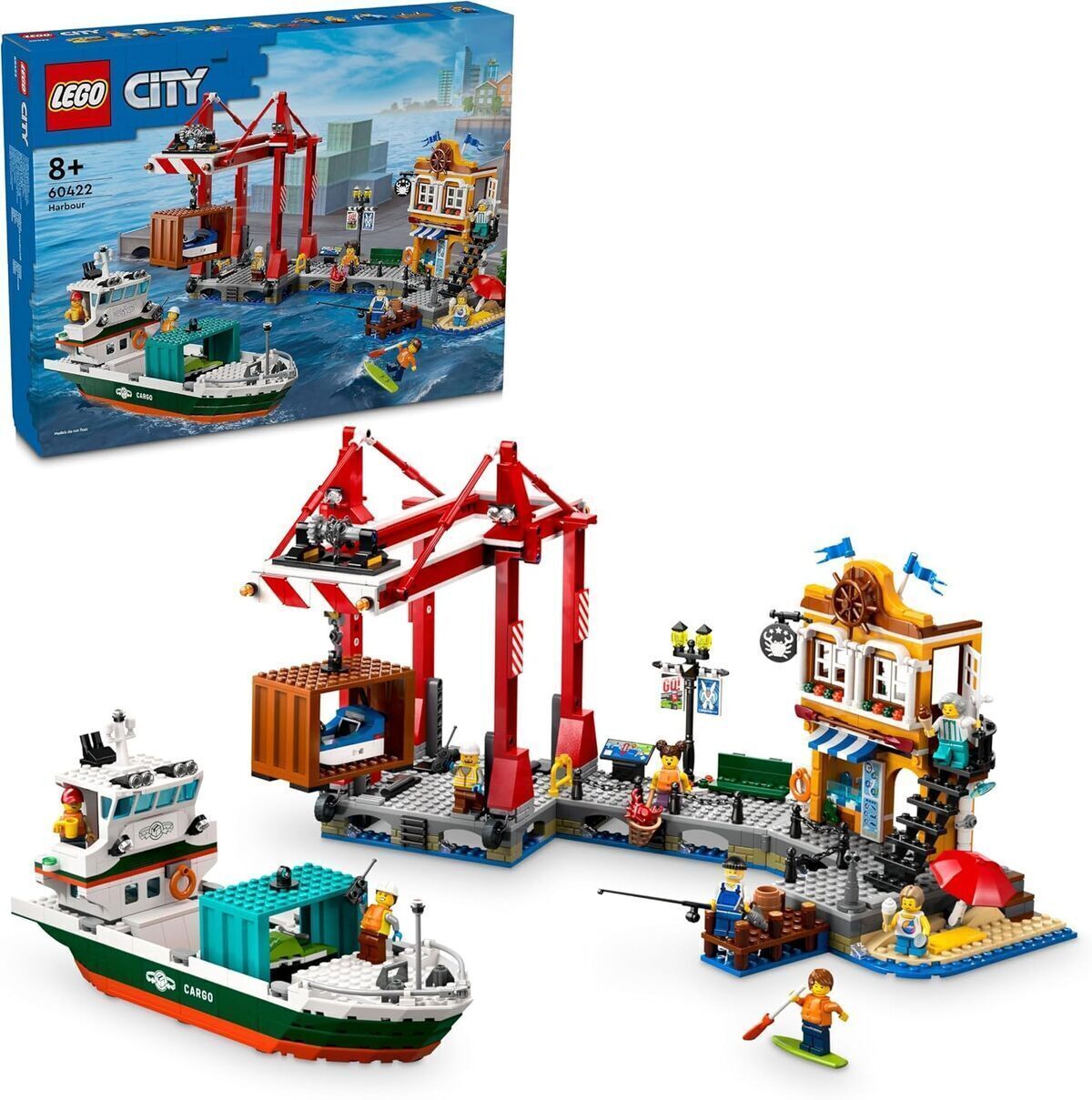 Test : lego city le port et le navire marchand 60422