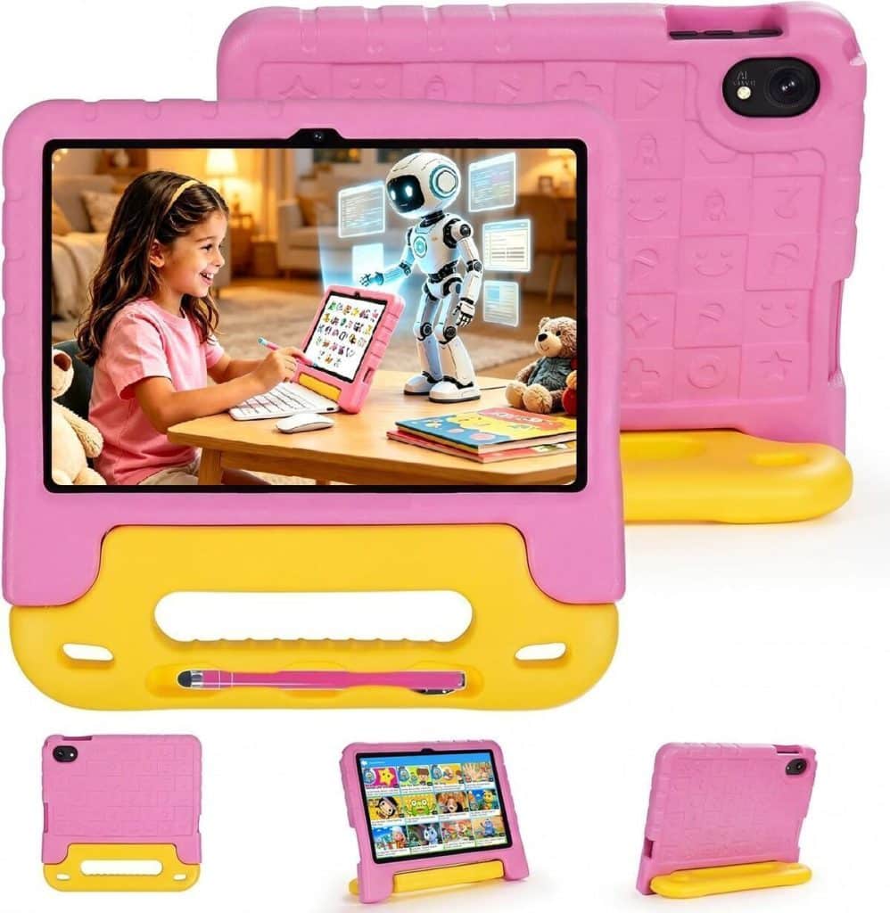 Test tablette enfant Sumtab 10" HD : performance et fun en rose