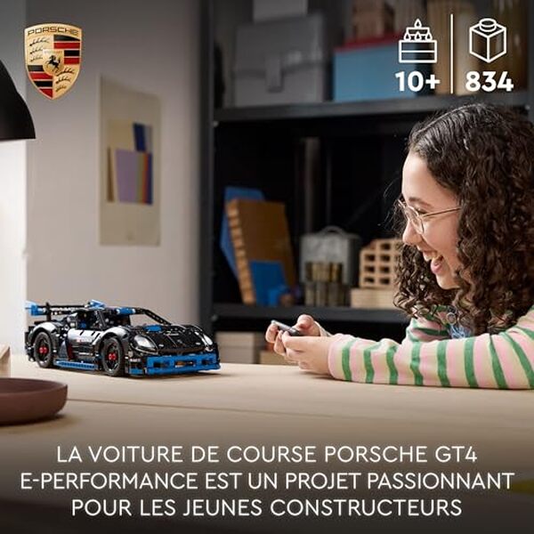 Découvrez notre test détaillé du set LEGO Technic Porsche GT4 e-Performance télécommandée : performances, construction et avis complet sur ce modèle sportif.