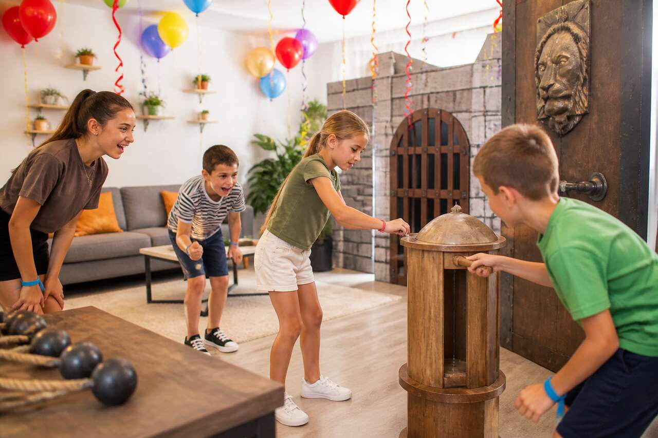 Anniversaire enfant : organiser un Fort Boyard à la maison