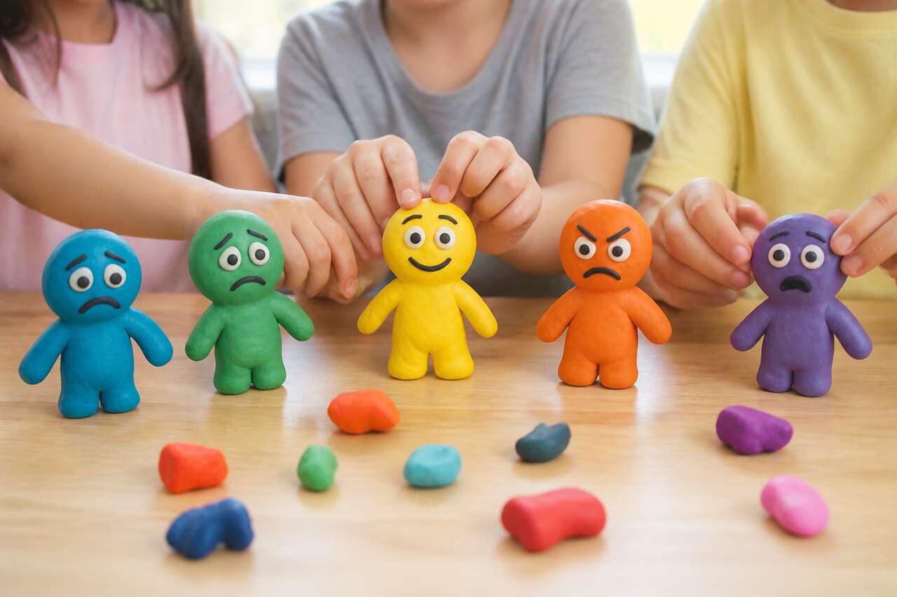 Déroulé pas à pas: créer un bonhomme et son visage émotion Déroulé pas à pas: créer un bonhomme et son visage émotion
