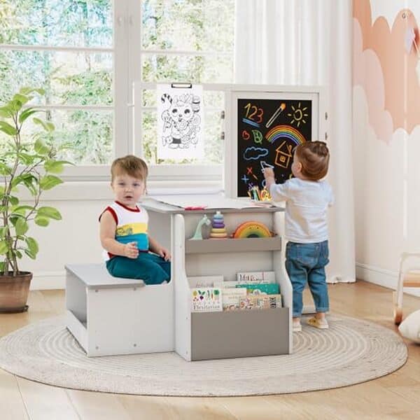 Découvrez notre test détaillé du bureau enfant Goplus 3-en-1 avec tableau ajustable : design, fonctionnalités et avis d'experts pour bien choisir.