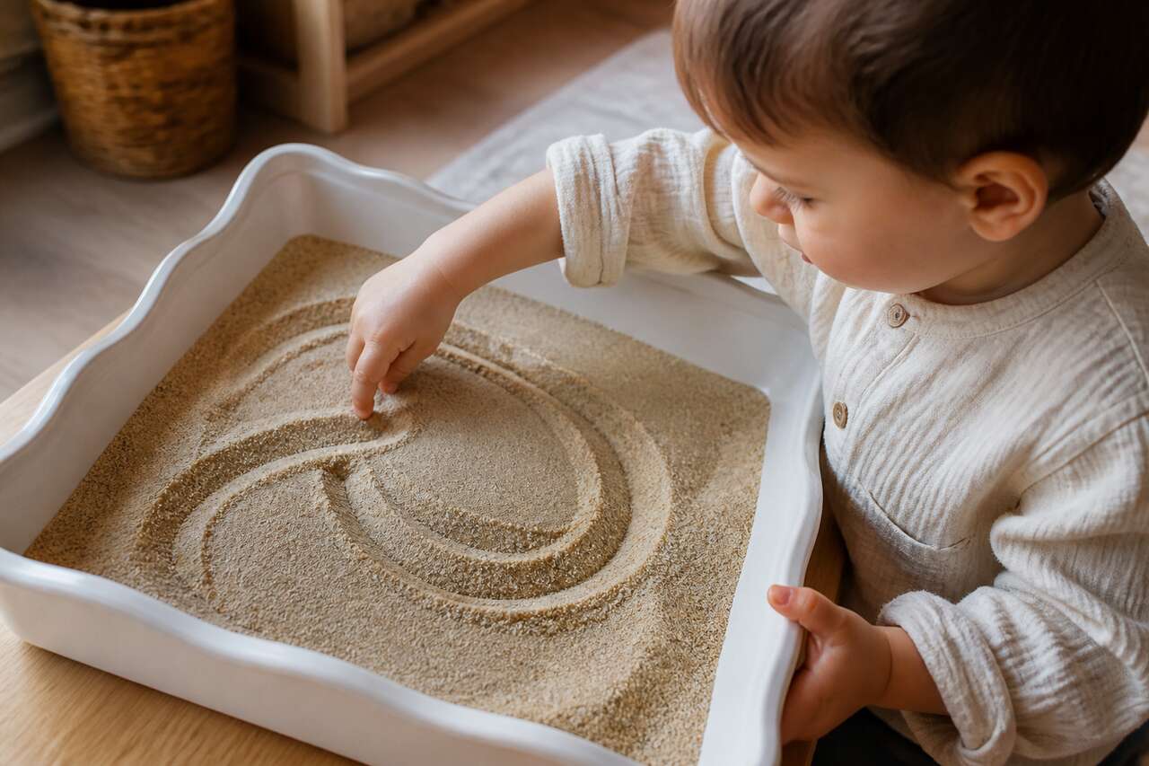 Pourquoi proposer un plateau de sable d&egrave;s 18 mois