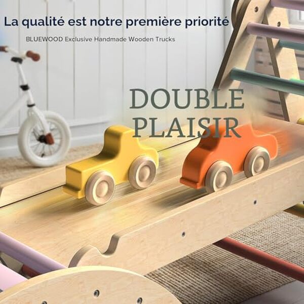 Découvrez notre test complet du cadre d'escalade BlueWood Montessori pour bébé : avantages, sécurité et développement moteur de votre enfant. 