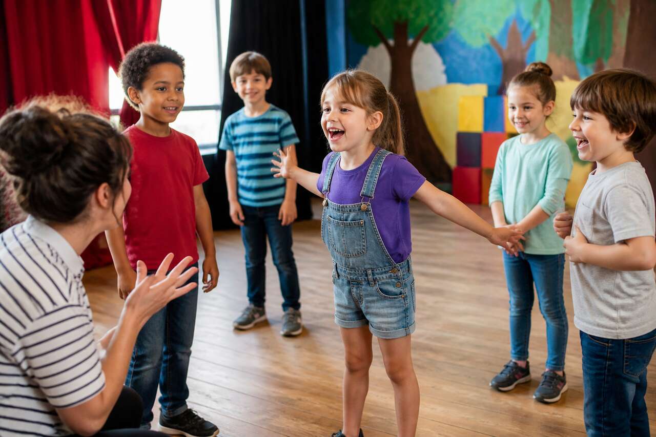 Exercices de théâtre faciles pour enfants: une boîte à outils Exercices de théâtre faciles pour enfants: une boîte à outils
