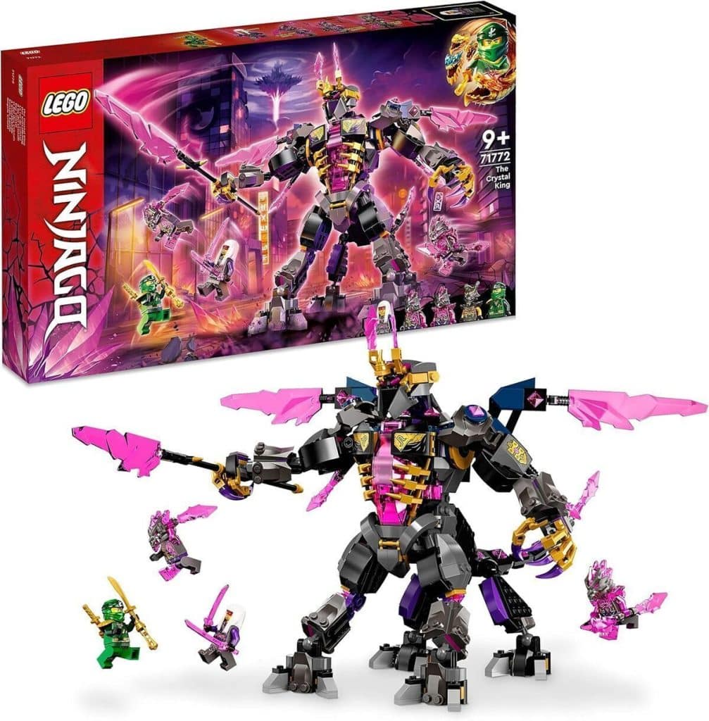 Test du LEGO 71772 Ninjago : roi de cristal et minifigurines inédites
