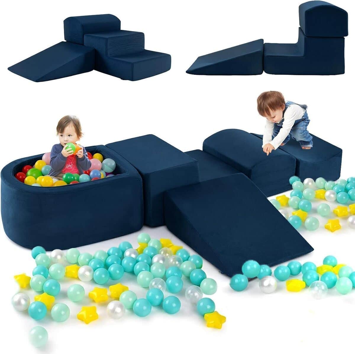 Test du parcours motricité bébé en mousse Costway 5pcs