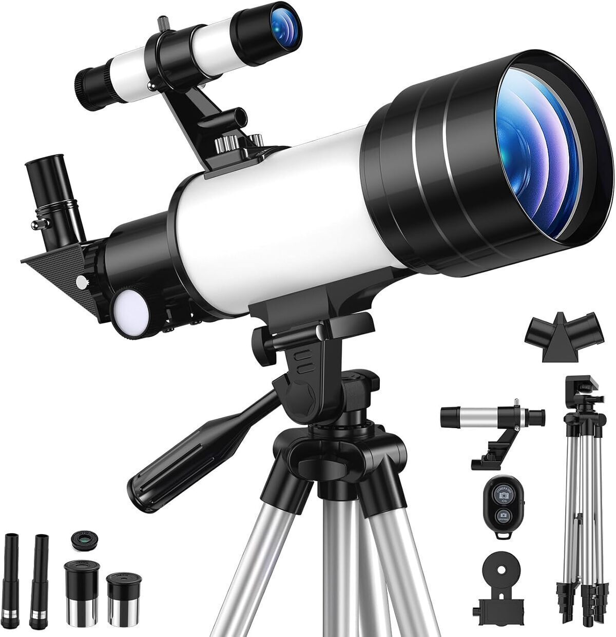 Test du télescope réfracteur 70/300mm : idéal pour débutants