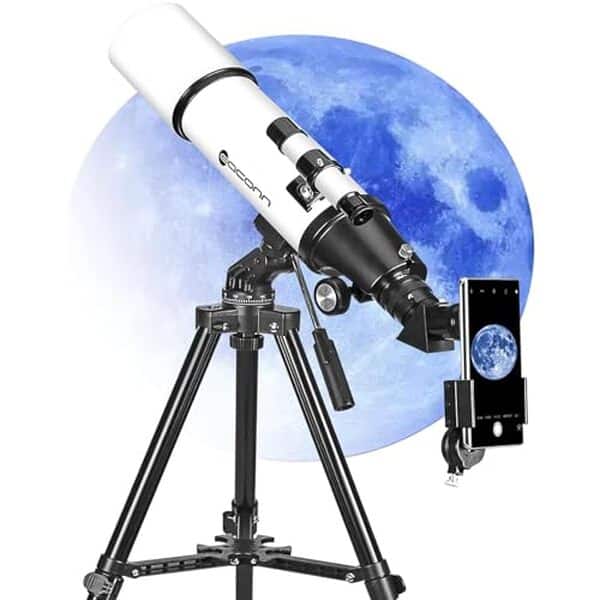 Découvrez notre test complet du télescope réfractif 600mm : performance, portabilité et conseils d'utilisation pour débuter l'astronomie dans les meilleures conditions.