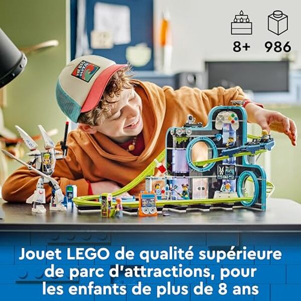 Découvrez notre test complet du lego City parc d'attractions Robot World 60421 : caractéristiques, qualité et avis pour ce set de construction innovant.