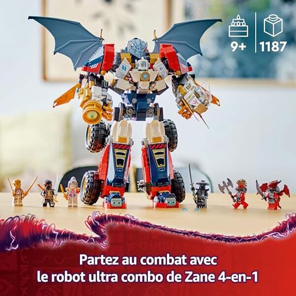Découvrez notre test complet du robot ultra combo Zane 71834 de LEGO Ninjago : caractéristiques, performances et avis détaillé de ce set de construction impressionnant. 