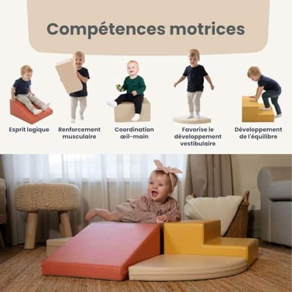 Découvrez le test complet du parcours de motricité IGLU Soft Play XL : avis, caractéristiques et bénéfices pour le développement psychomoteur des enfants de 2 à 8 ans. 