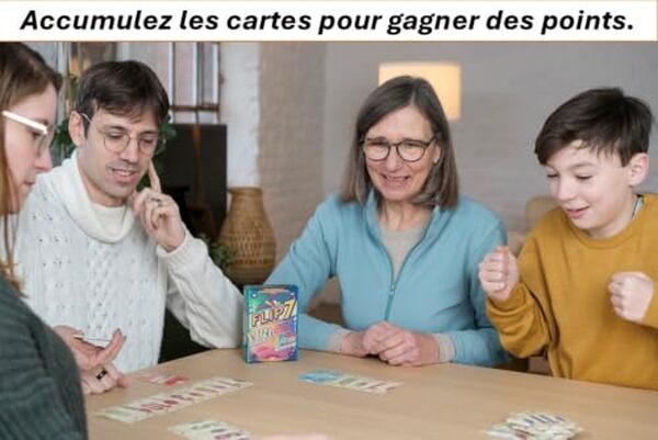 Découvrez notre test détaillé du jeu de cartes Flip 7 de Catch Up Games : règles, gameplay rapide et astuces pour gagner facilement.
