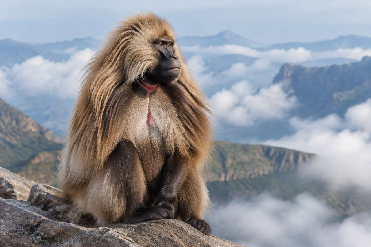 Le singe aux allures de lion: qui est le gélada Le singe aux allures de lion: qui est le gélada