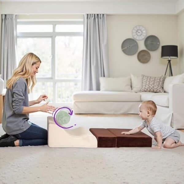 Découvrez notre test complet du parcours motricité BanaSuper : blocs mousse éducatifs pour développer les capacités motrices de votre bébé en toute sécurité.