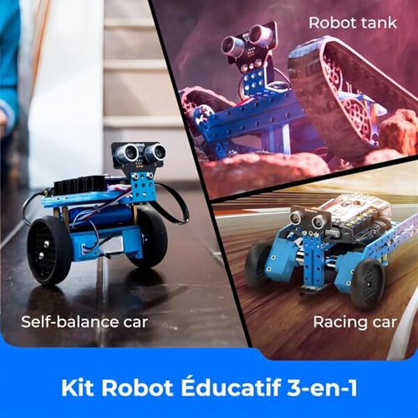 Découvrez notre test détaillé du Makeblock mBot Ranger : caractéristiques, performances et avantages pour l'apprentissage de la programmation et de la robotique.