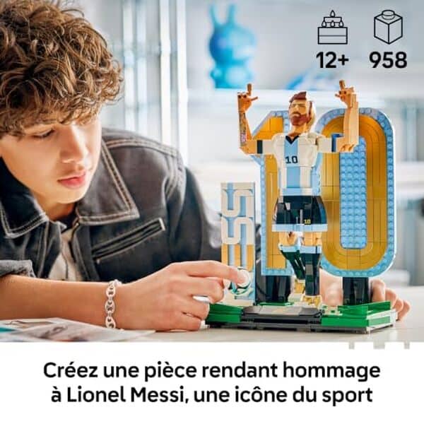 Découvrez notre avis détaillé sur la figurine LEGO Lionel Messi 3D, la décoration sportive parfaite pour les fans. Caractéristiques, prix et où l'acheter.