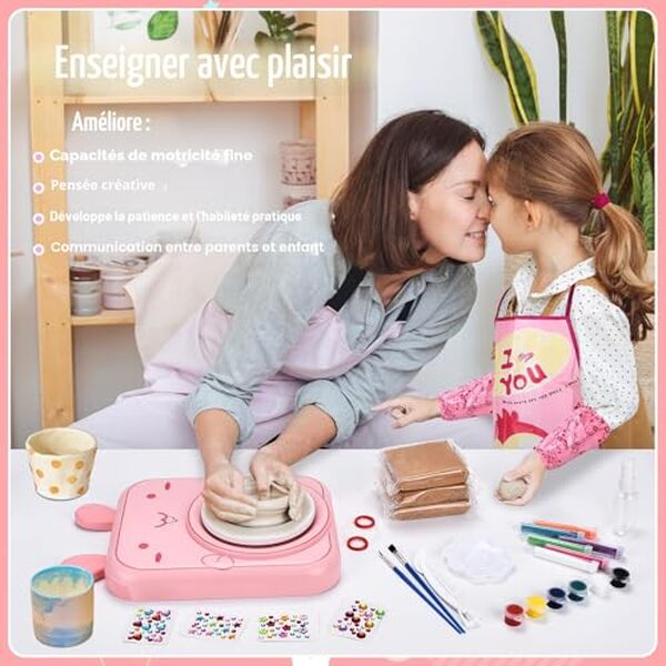 Découvrez notre test complet du kit de poterie électrique IEEILULU pour enfants : fonctionnalités, avantages et conseils d'utilisation pour un loisir créatif réussi.