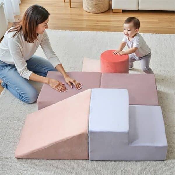 Découvrez notre test complet du jeu de motricité BanaSuper avec blocs mousse éducatifs et structure antidérapante pour développer la motricité de votre enfant.