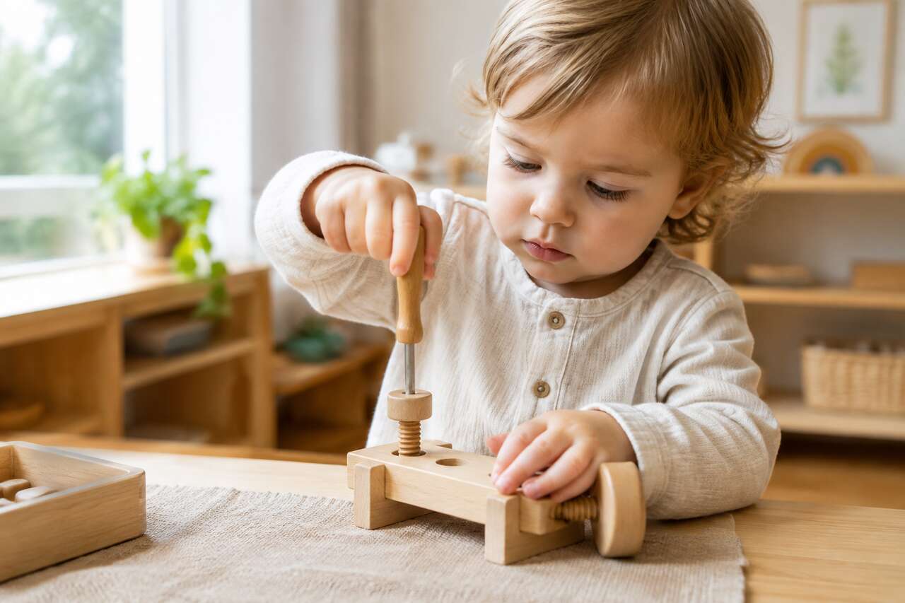 Présentation montessori pas à pas: installer, montrer, se retirer Présentation montessori pas à pas: installer, montrer, se retirer