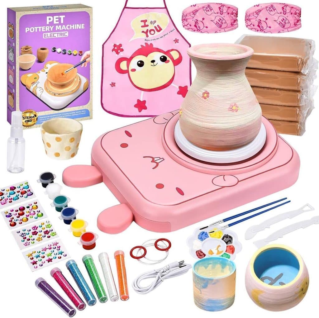 Test du kit de poterie électrique IEEILULU pour enfants