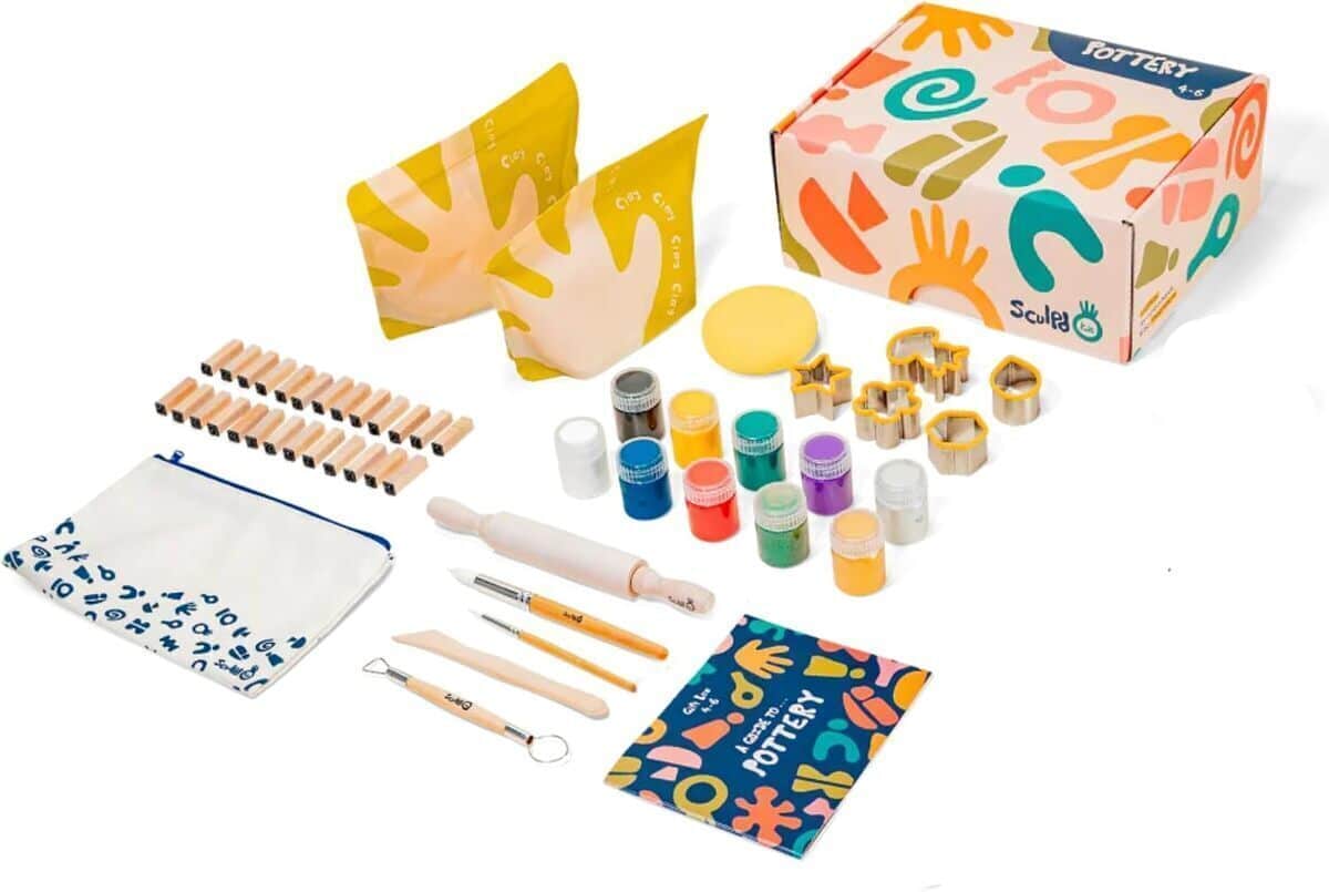 Test du kit de poterie Sculpd pour enfants de 4 à 6 ans : notre avis complet