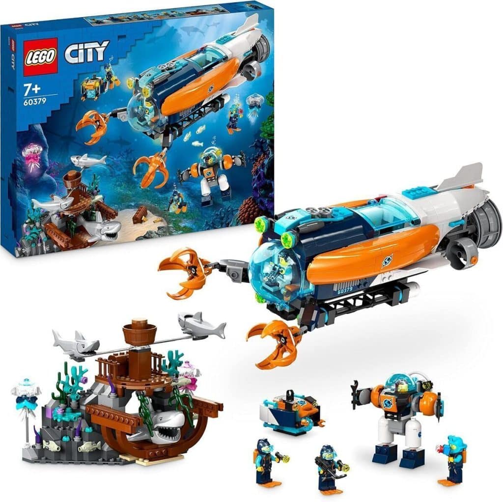 Test du LEGO 60379 : sous-marin d'exploration en eaux profondes pour enfants