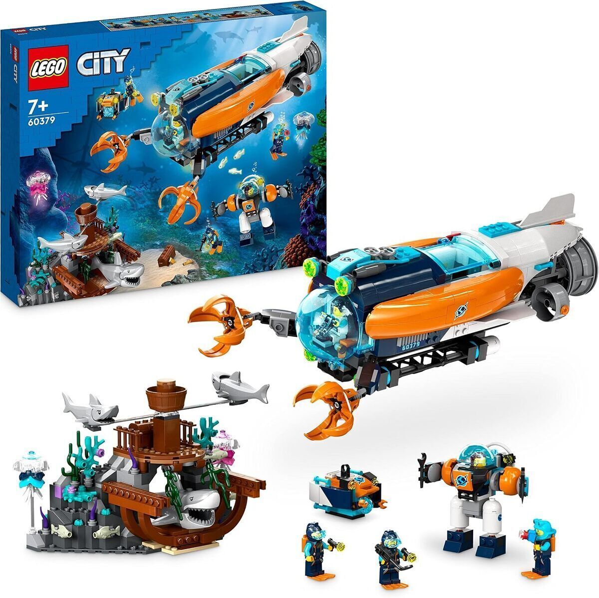 Test du LEGO 60379 : sous-marin d'exploration en eaux profondes pour enfants