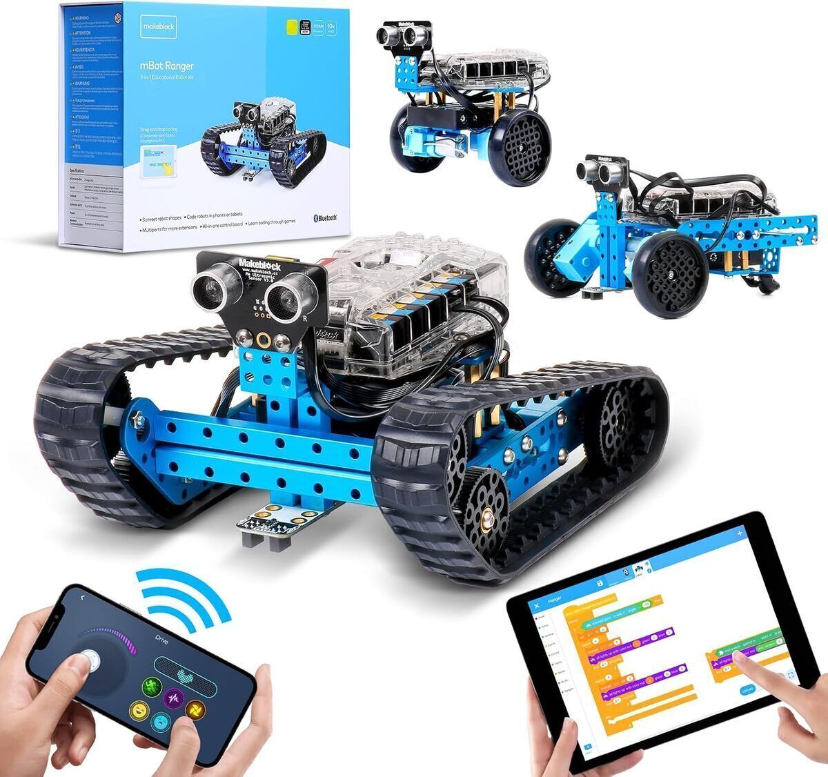 Test du Makeblock mBot Ranger : robot éducatif et programmable