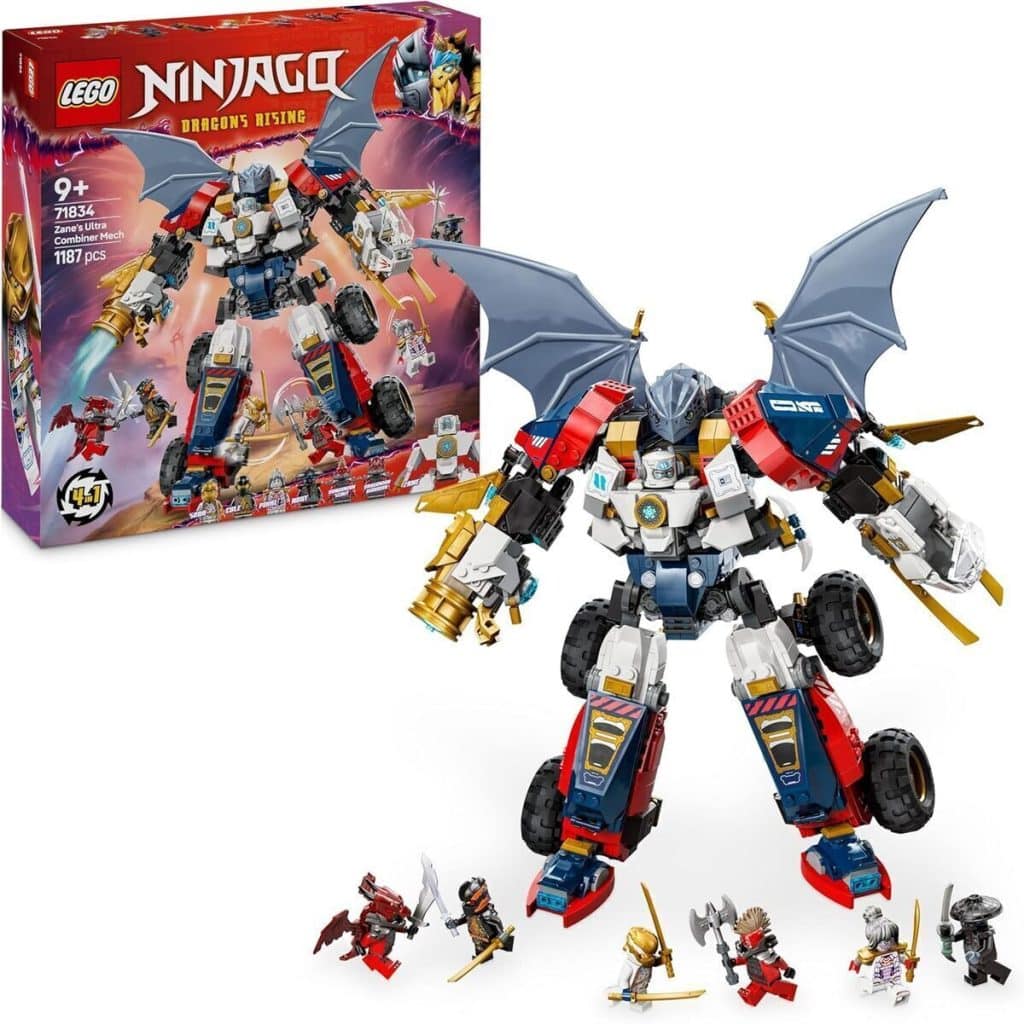 Test : lEGO Ninjago le robot ultra combo de Zane 71834