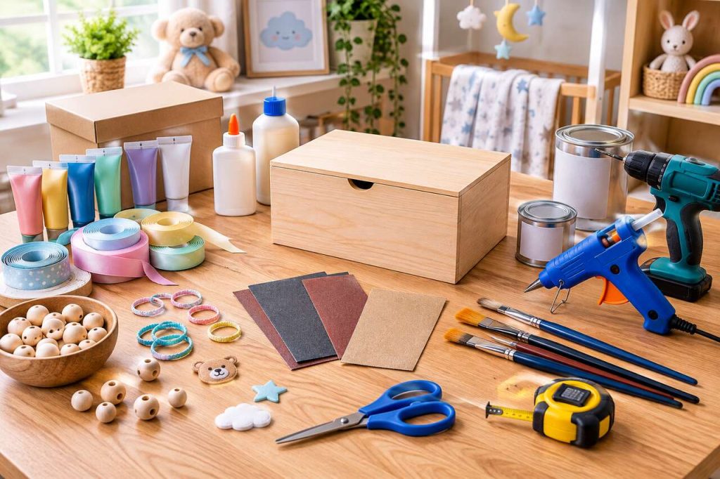 Boîte à fils DIY pour bébé : guide pratique