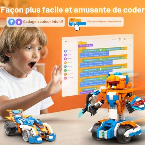Découvrez notre test complet du kit STEM Apitor Robot X 12 en 1. Avis, caractéristiques et conseils pour choisir le meilleur robot éducatif pour vos enfants.